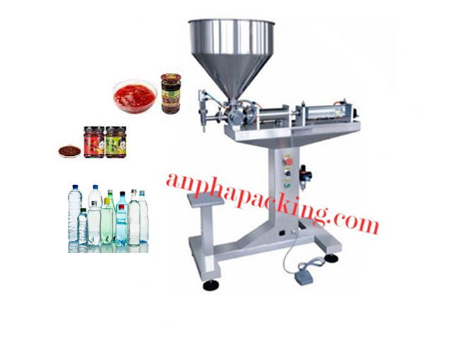 Máy chiết rót 1 vòi bán tự động