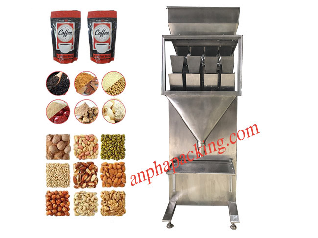 Máy định lượng 4 đầu cân bán tự động