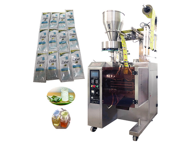 Máy đóng gói dầu gội sữa tắm