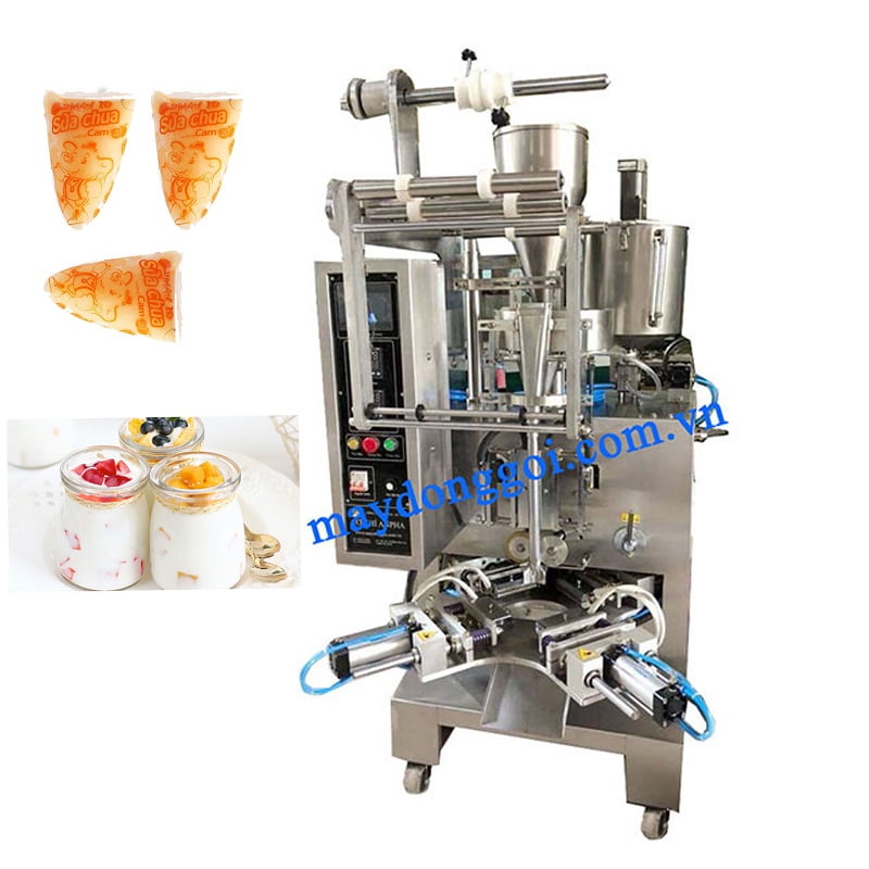 Máy đóng gói sữa chua dạng sệt, lỏng